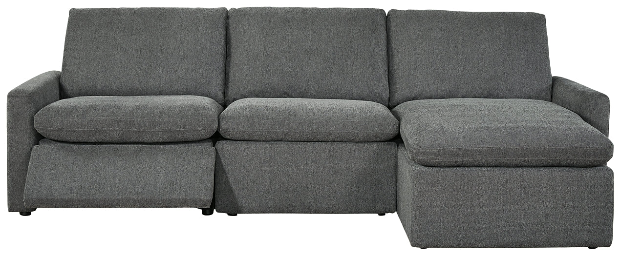 Hartsdale 3-Piece Right Arm Facing Reclining Sofa Chaise