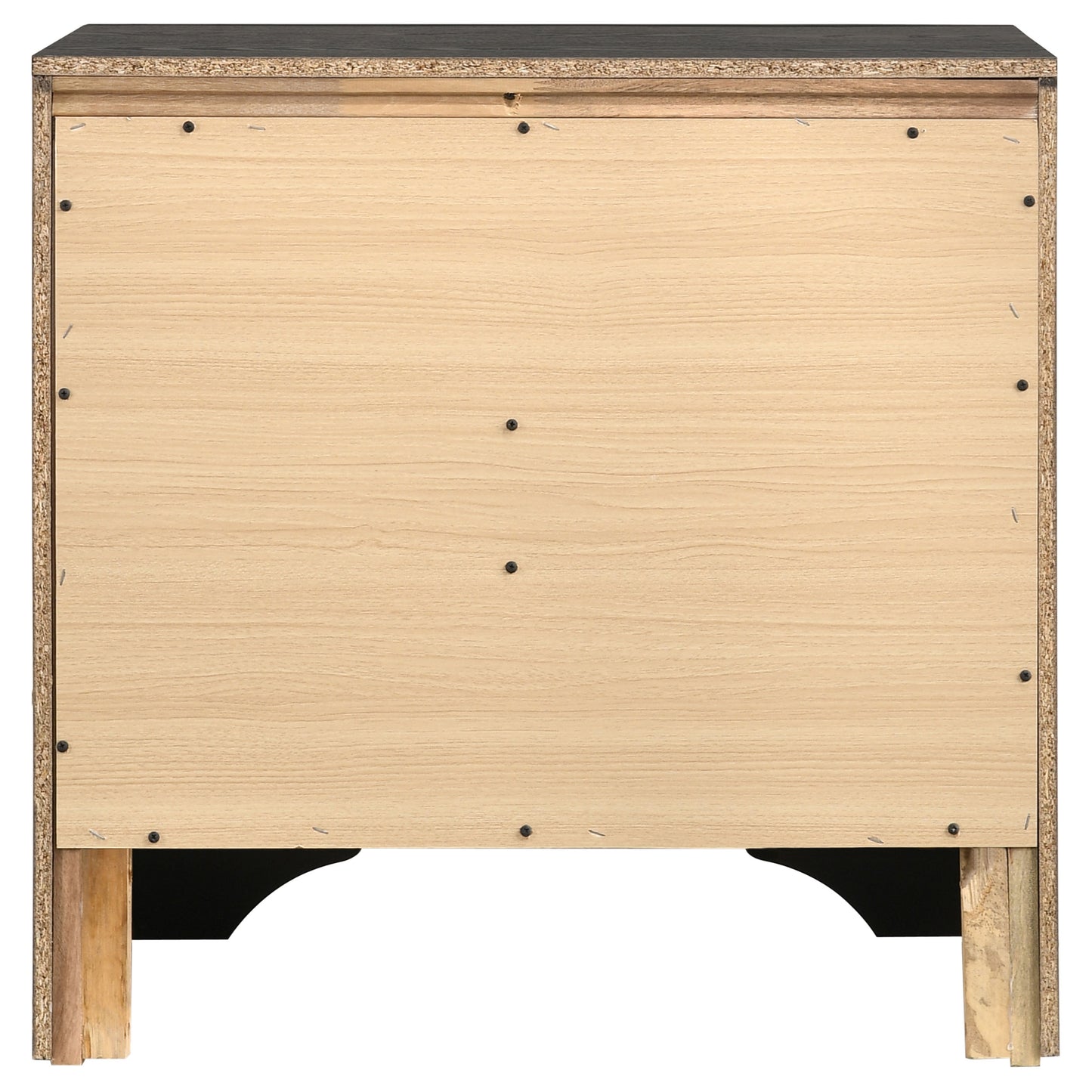Miranda 3-drawer Nightstand Black