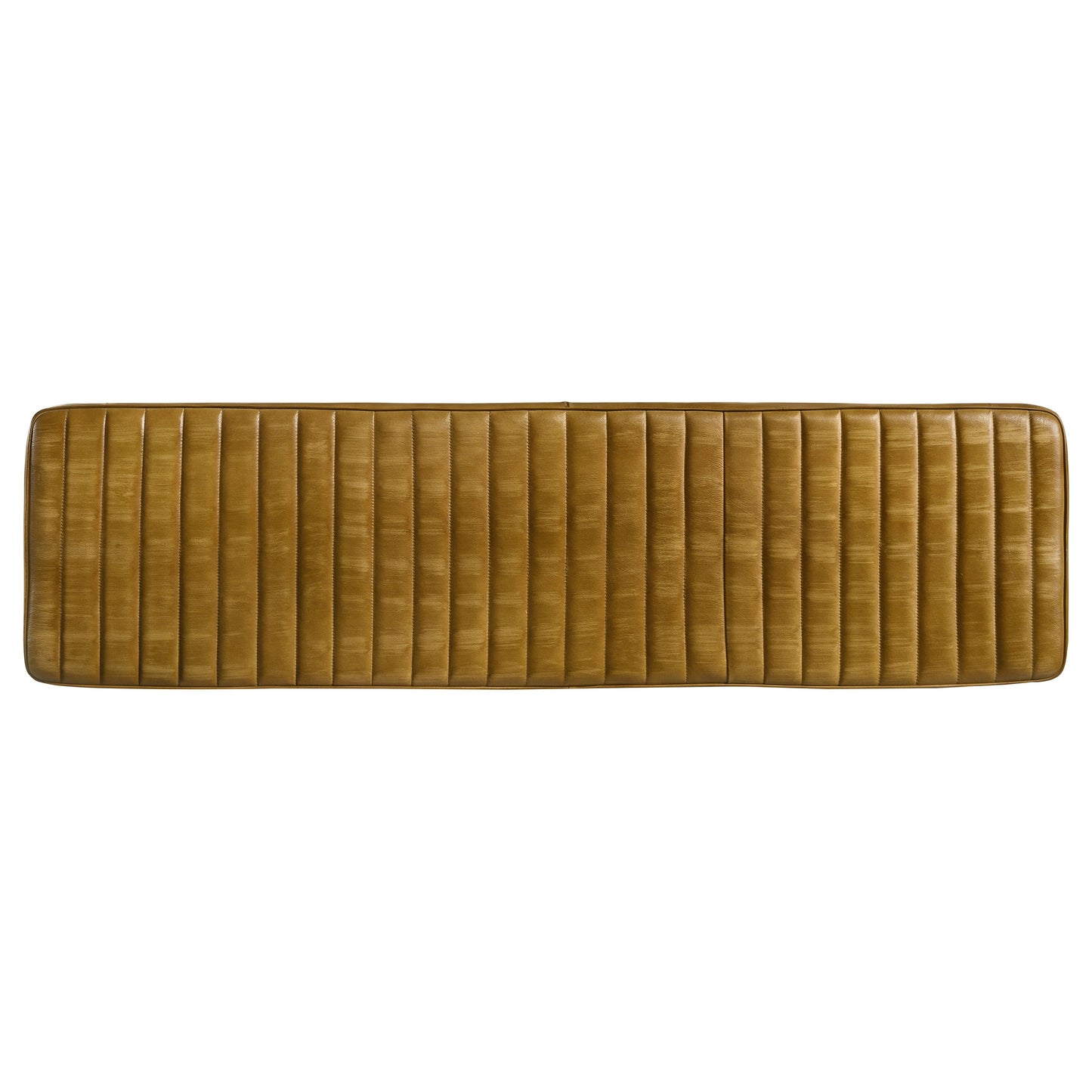 Misty Cushion Side Bench Camel and Black