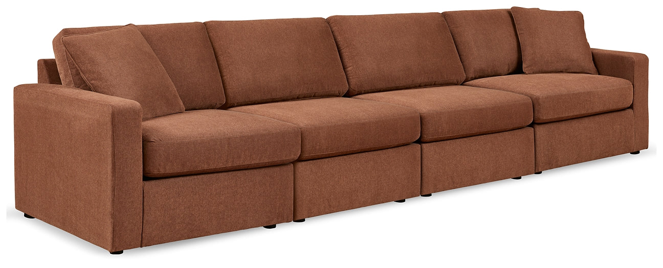 Modmax 4-Piece Sectional with Ottoman