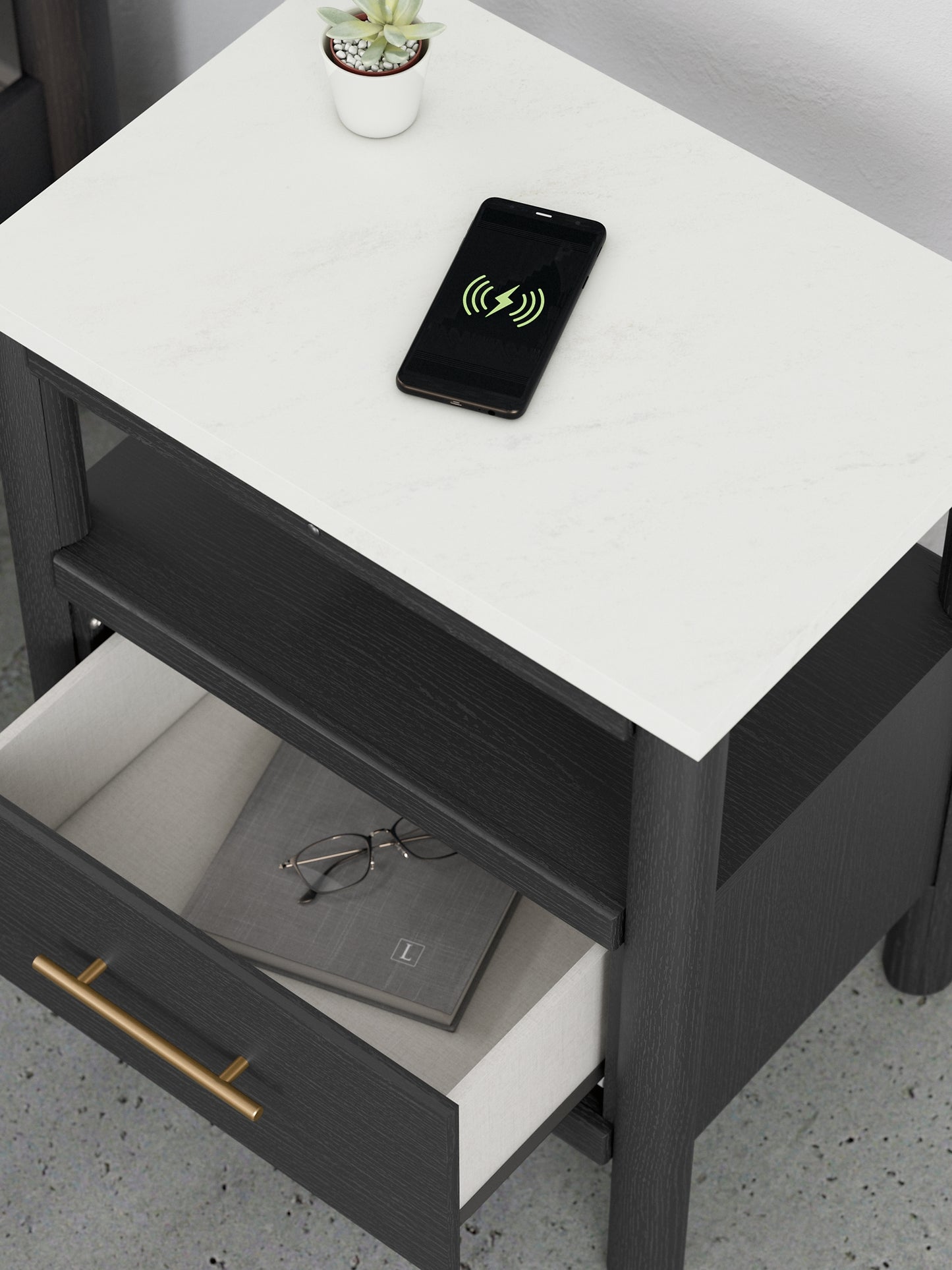 Cadmori One Drawer Night Stand