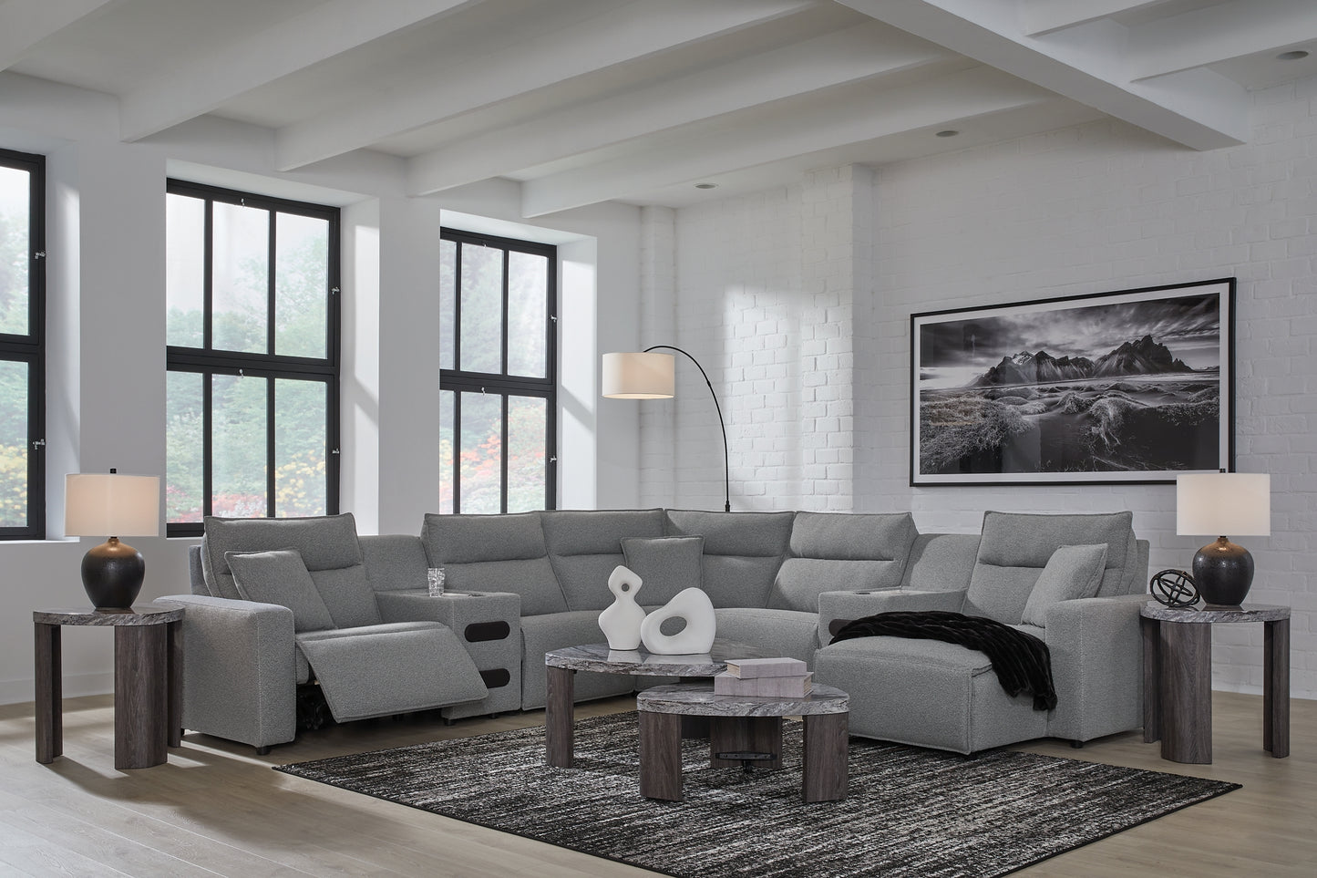 ModMax II 7-Piece Power Reclining Sectional with Chaise