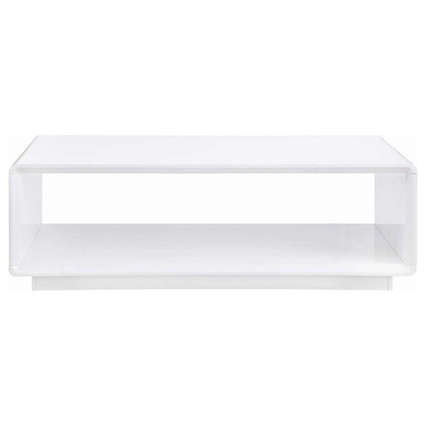 Paseo 3-piece Coffee and End Table Set White High Gloss