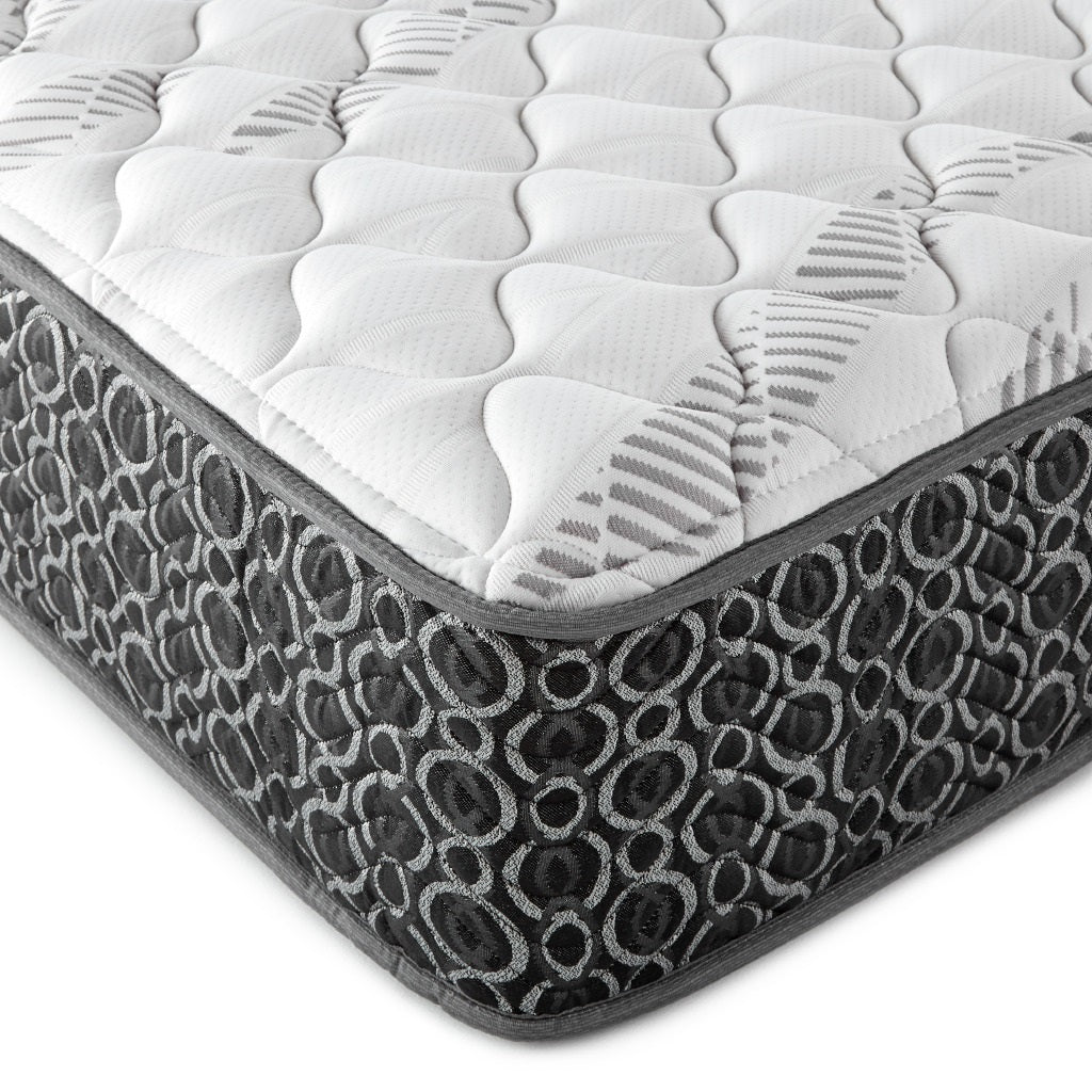 Hayes Twin Firm Tight Top Hybrid Mattress White