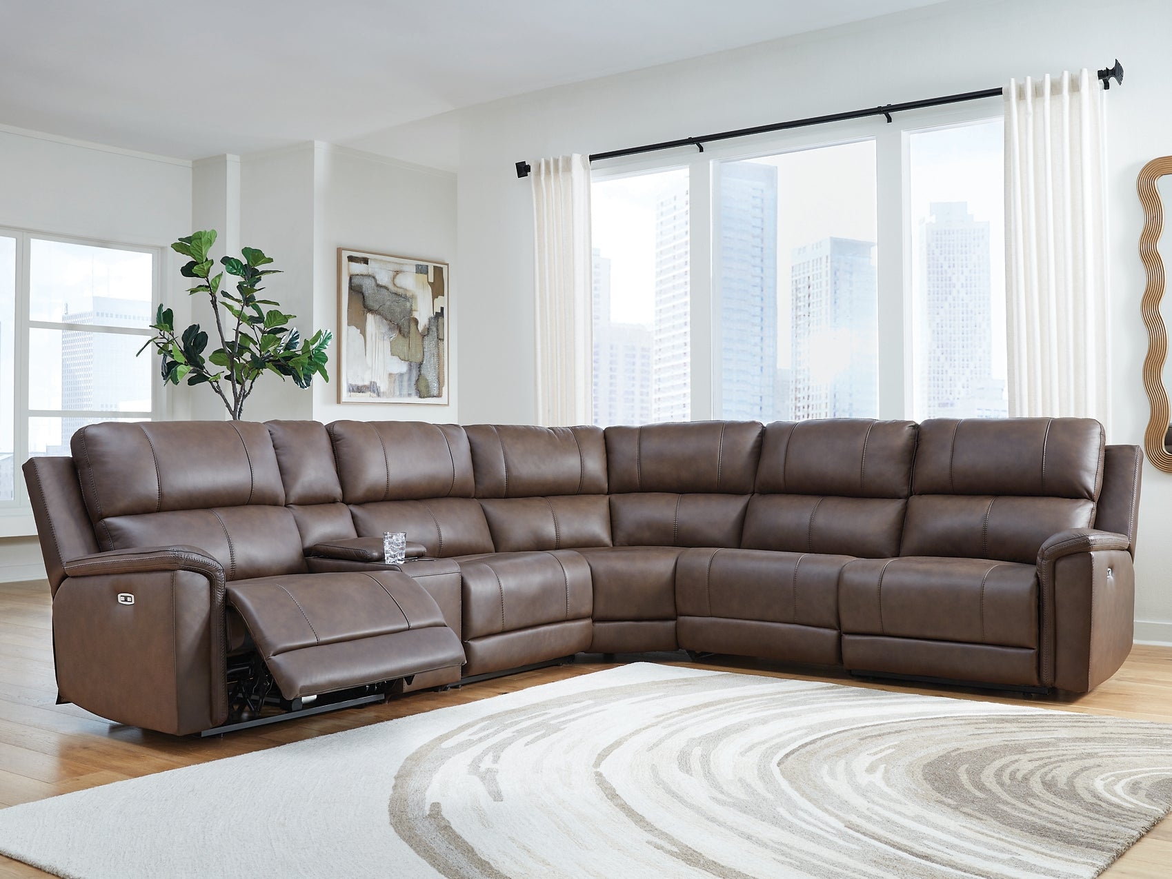 Bleckley 6-Piece Power Reclining Sectional – Furniture Avenue