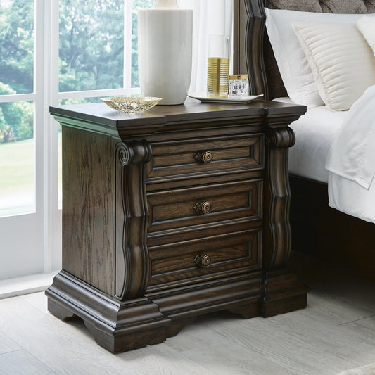 Maylee Three Drawer Night Stand