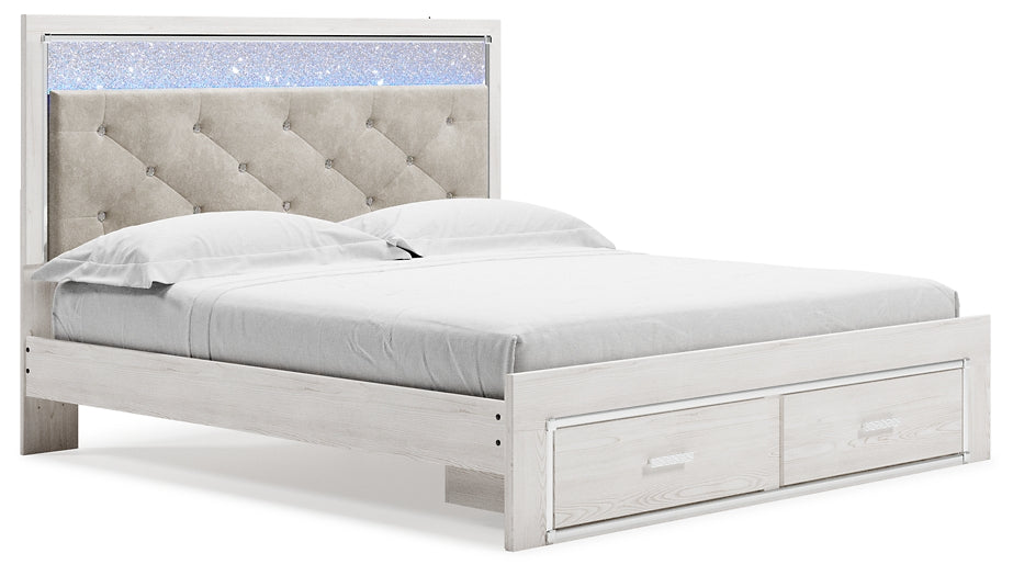 Altyra Queen Upholstered Storage Bed