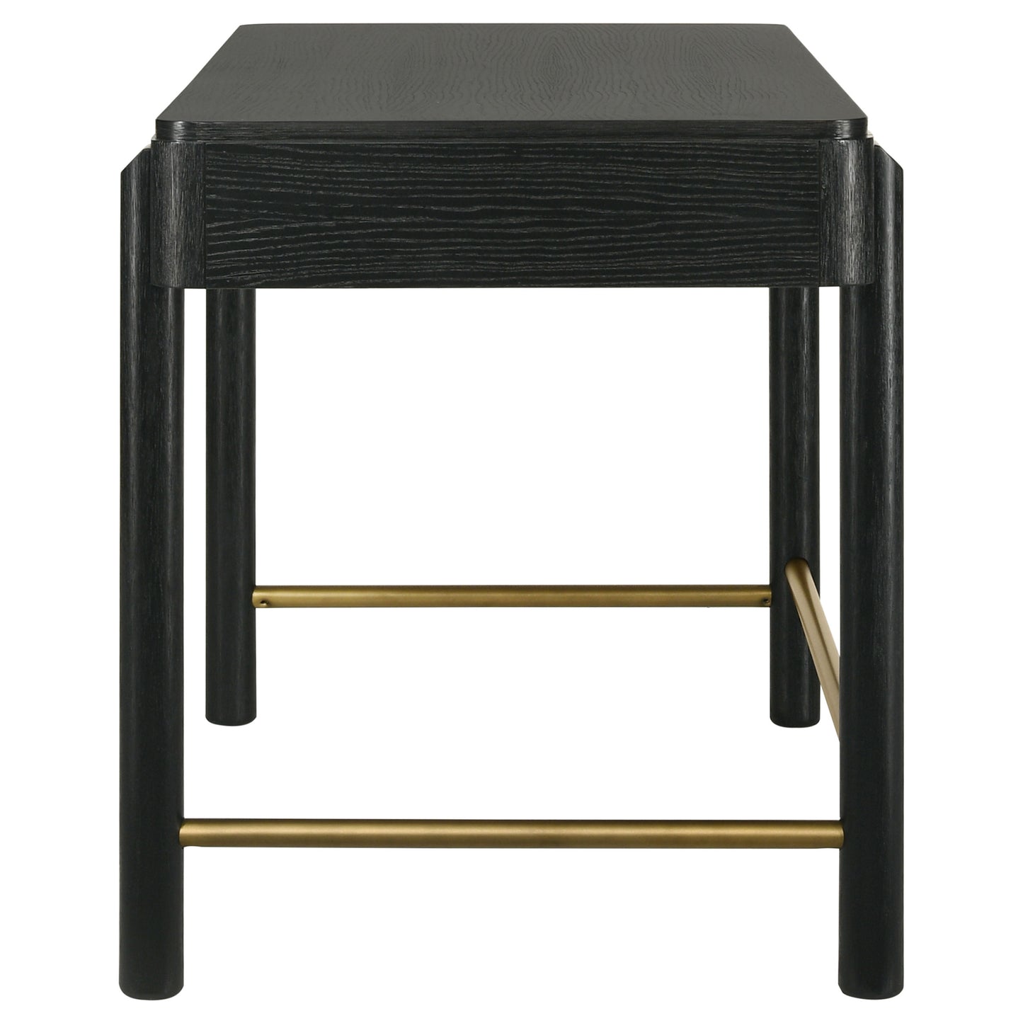 Arini 2-drawer Vanity Desk Makeup Table Black