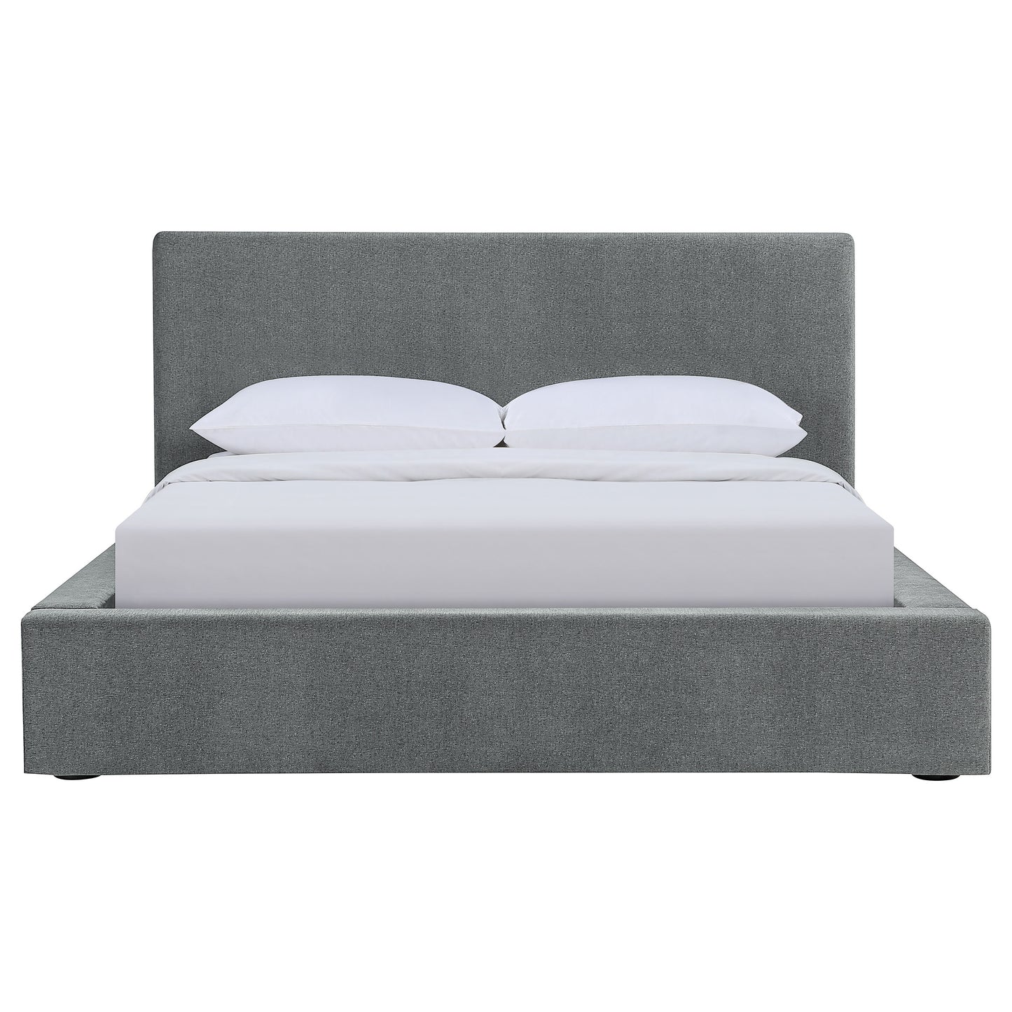 Gregory Upholstered Queen Panel Bed Graphite