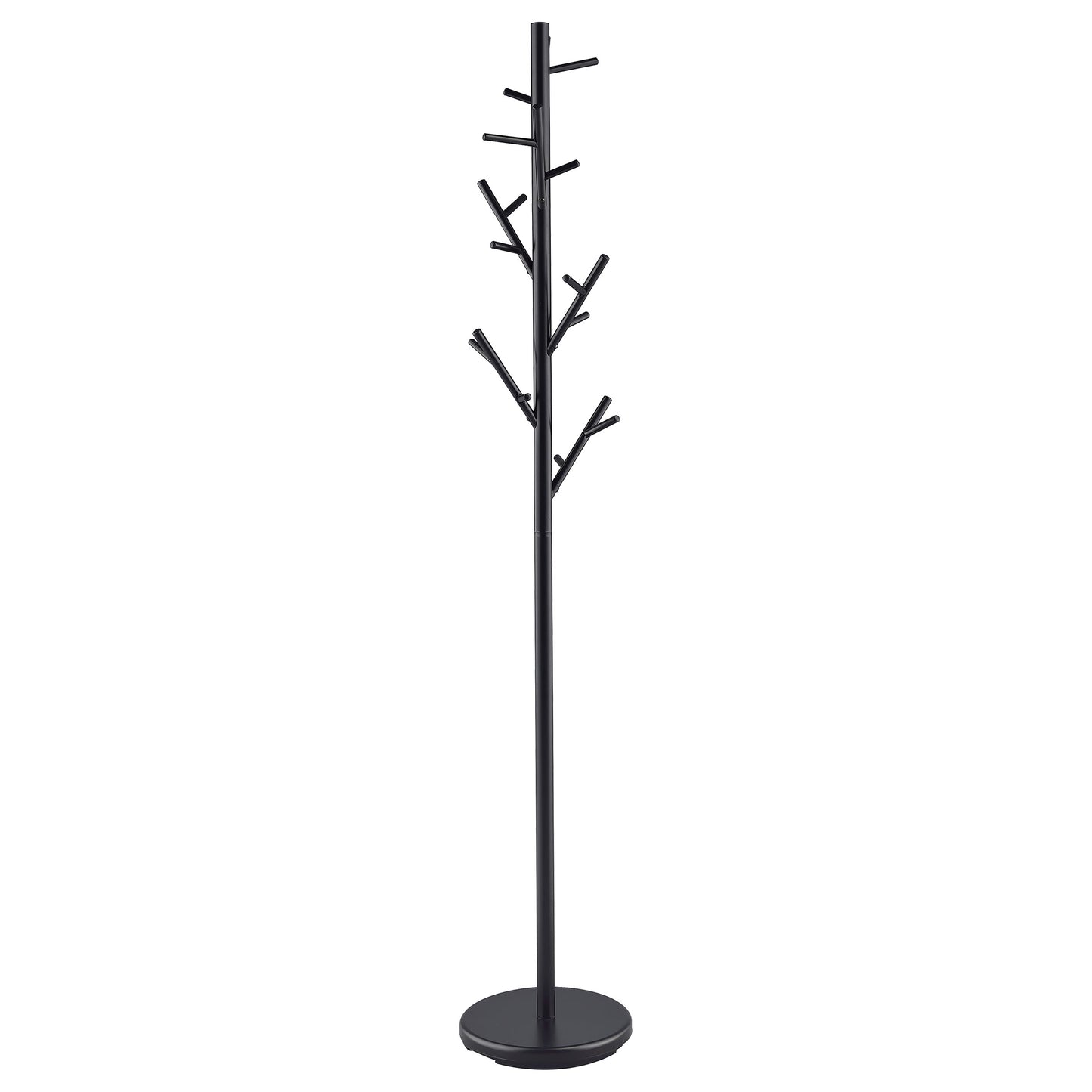 Clover 18-Hook Coat Rack Black