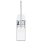 Risley 2-door Circular LED Wine Cabinet White High Gloss