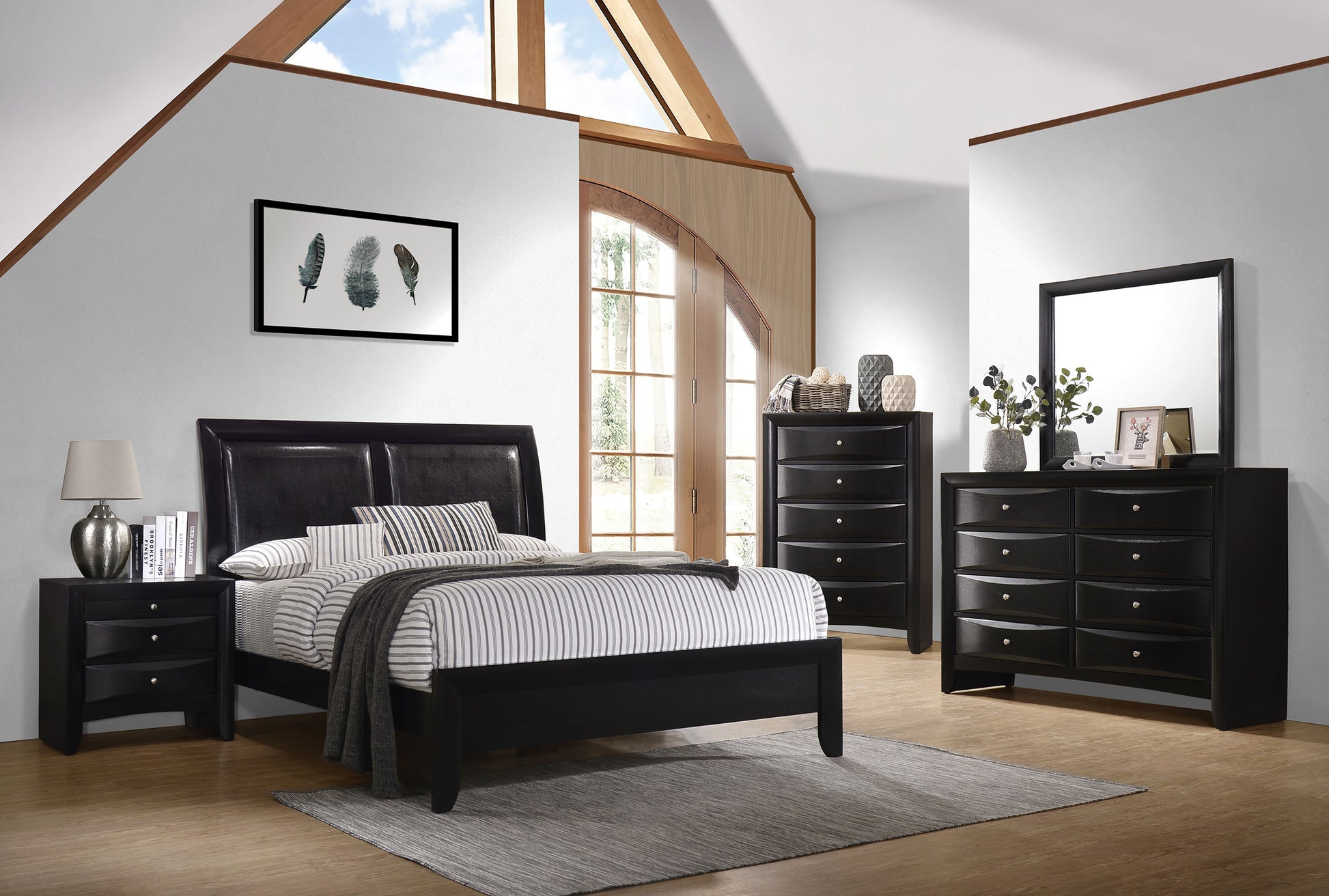 Briana 8-drawer Dresser Black – Furniture Avenue Briana 8-drawer Dresser Black – Furniture Avenue