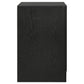 Miranda 3-drawer Nightstand Black