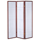 Katerina 3-Panel Room Divider Folding Shoji Screen Cherry