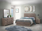 Brantford 4-piece Queen Bedroom Set Barrel Oak