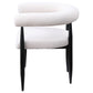 Camden Boucle Upholstered Dining Side Chair Cream (Set of 2)