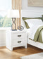 Binterglen Twin Panel Bed with Nightstand