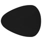 Odessa Triangular Solid Wood End Table Black