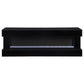 Vallerie 71-inch TV Stand with Visual Flame Box Black
