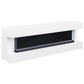 Vallerie 71-inch BT Speaker TV Stand Fireplace Console White