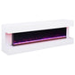 Vallerie 71-inch BT Speaker TV Stand Fireplace Console White