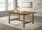 Crestmore 71-inch Rectangular Wood Dining Table Walnut