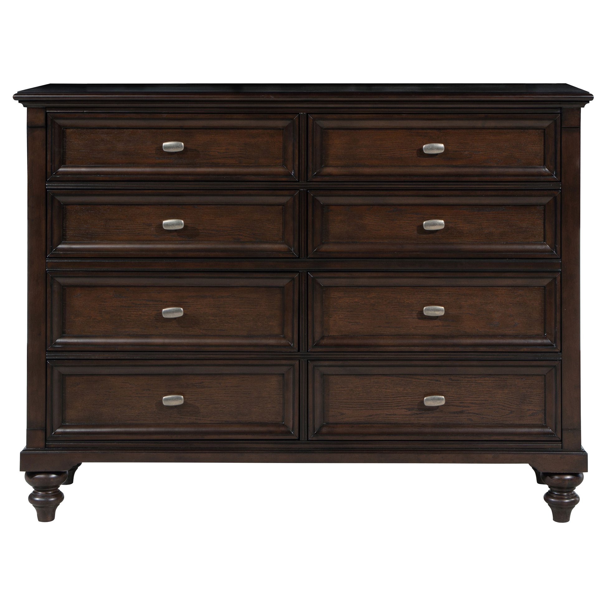 Andover 8-drawer Dresser Cabinet Dark Oak – Furniture Avenue