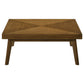 Westerly 2-piece Square Coffee and End Table Set Walnut