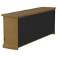Florence 4-door Dining Sideboard Buffet Cabinet Rustic Honey