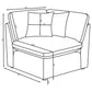 Hobson 5-piece Upholstered Modular Sectional Sofa Ivory