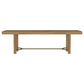 Arini 5-piece Extension Leaf Dining Table Set Sand Wash