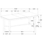 Arini 9-piece Extension Leaf Dining Table Set Sand Wash