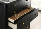 Arini 5-piece Queen Bedroom Set Cream and Black