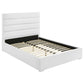 Felicity 53-inch Upholstered Twin Platform Bed White