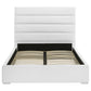 Felicity 53-inch Upholstered Twin Platform Bed White