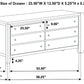 Carlton 4-piece Eastern King Bedroom Set Cappuccino