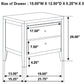 Carlton 4-piece Queen Bedroom Set Cappuccino