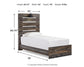 Drystan  Panel Bed