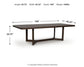 Dilenno RECT Dining Room EXT Table