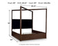 Dilenno California King Canopy Bed
