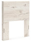 Lawroy Twin Panel Headboard with Mirrored Dresser, Chest and Nightstand