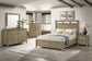 Hazlewood 61-inch Eastern King Panel Bed Vineyard Oak