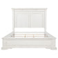 McKinney California King LED Light Panel Bed Vintage White