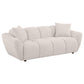 Destino 3-piece Chenille Splayed Arm Sofa Set Greige