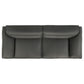 Buxton 2-piece Leather Upholstered Sofa Set Graphite
