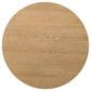 Ottowa 2-piece Round Wood Coffee Table Set Light Oak