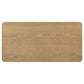 Castlewood Engineered Wood Cocktail Coffee Table Washed Oak