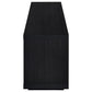 Deiter 79-inch TV Stand Fireplace Media Console Black