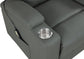 Armstrong Upholstered Power Lift Massage Recliner Grey