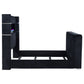 Tisdall California King Flame Visualizer TV Bed Black